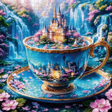 Teetassen-Wunderland Puzzle 1000 Teile