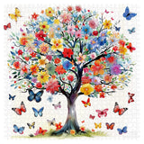 Gorgeous Butterfly Tree Jigsaw Puzzles 1000 Pieces