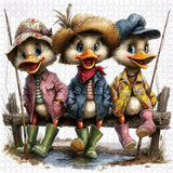 Puzzle Desfile de Patos 1000 Piezas