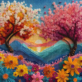 Diamond Paper Bloom Puzzle 1000 Teile