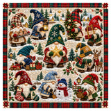 Winter Gnomes Gathering Jigsaw Puzzle 1000 Pieces