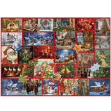 Christmas Illustration Advent Calendar Jigsaw Puzzle 1000 Pieces