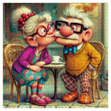 Aging Sweethearts Jigsaw Puzzle 1000 Pieces