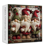 Fabric Christmas Gnome Jigsaw Puzzles 1000 Pieces
