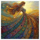 Gemstone Woman Jigsaw Puzzle 1000 Piece
