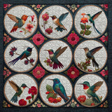 Hummingbirds Among Flowers Jigsaw Puzzle 1000 Pieces