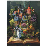 Book Page Town Jigsaw Puzzle 1000 Pieces