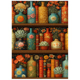 Puzzle Bibliothèque Blooming 1000 Pièces