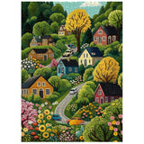 Puzzle di campagna vivace 1000 pezzi