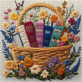Floral Books Basket Jigsaw Puzzles 1000 Pieces