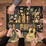 Wildflower Bookshelf Jigsaw Puzzles 1000 Pieces