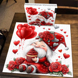 Valentine Gnome Jigsaw Puzzles 1000 Pieces