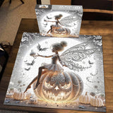 Moonlit Pumpkin Fairy Jigsaw Puzzle 1000 Pieces
