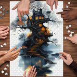 The Village Tree Jigsaw Puzzle 1000 Piece
