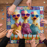 Puzzle di Anatre Divertenti da 1000 Pezzi