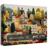 Stickereidorf-Puzzle 1000 Teile