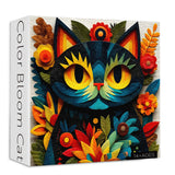 Puzzle en forme de chat Color Bloom 1000 pièces