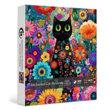 Enchanted Cat Blossoms Jigsaw Puzzle 1000 Pieces