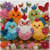Blossom Chicks Jigsaw Puzzle 1000 Piece