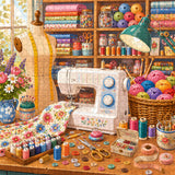 Puzzle ad angolo artigianale da 1000 pezzi