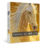 Puzzle del cavallo d'oro da 1000 pezzi