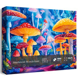 Puzzle Champignons au Pays des Merveilles 1000 pièces