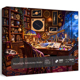 Mondlicht-Astronomie-Studio-Puzzle 1000 Stück