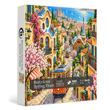 Paris Katzen Tee Zeit Puzzle 1000 Stück