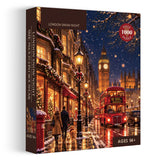Noche de nieve de Londres Rompecabezas 1000 piezas