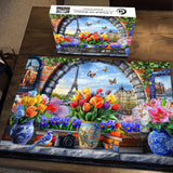 A Window into Romance Jigsaw Puzzle 1000 Pieces