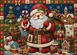 Puzzle Village de Noël 1000 pièces