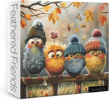 Feathered Friends Jigsaw Puzzle 1000 Pieces