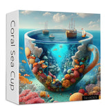 Coral Sea Cup Jigsaw Puzzle 1000 Pieces