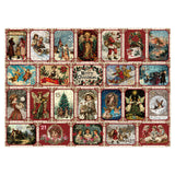 Victorian Christmas Advent Calendar Jigsaw Puzzle 1000 Pieces