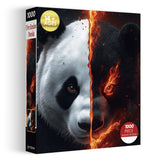 Puzzle Panda del Regno del Fuoco da 1000 pezzi
