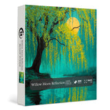 Willow Moon Reflection Jigsaw Puzzle 1000 Pieces