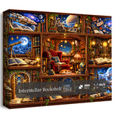 Interstellares Bücherregal Puzzle 1000 Stück