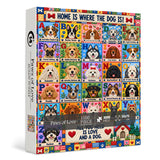 Pfoten der Liebe Puzzle 1000 Stück