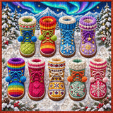 Aurora Knit stivali Jigsaw Puzzle 1000 pezzi