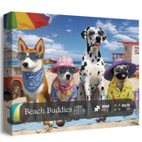 Beach Buddies Jigsaw Puzzle 1000 Pieces