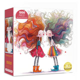 Puzzle Filles qui rêvent 1000 pièces