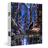 Gothic Glas Gewächshaus Puzzle 1000 Stück