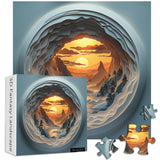 3D Fantasy Landscape Jigsaw Puzzle 1000 Pieces