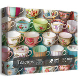 Teacups Jigsaw Puzzle 1000 Pieces