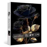 Black Gold Rose Jigsaw Puzzles 1000 Pieces