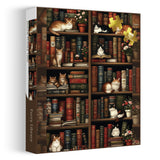 Furry Library Jigsaw Puzzle 1000 Pieces