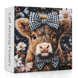 Calf Among Flowers Jigsaw Puzzles 1000 Pieces