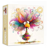 Puzzle 1000 pièces Oiseau Explosif