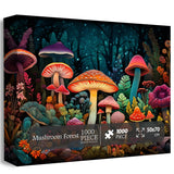 Mushroom Forest Jigsaw Puzzle 1000 Pieces