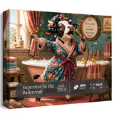 Superstar nel bagno Jigsaw Puzzle 1000 pezzi